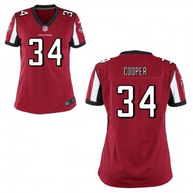 Women's Atlanta Falcons Nike Red Game Jersey COOPER#34