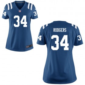 Women's Indianapolis Colts Nike Royal Game Jersey RODGERS#34