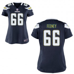WomenÕs Los Angeles Chargers Nike Navy Blue Game Jersey FEENEY#66