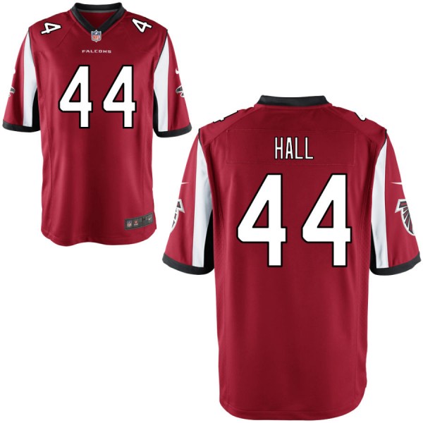 Youth Atlanta Falcons Nike Red Game Jersey HALL#44
