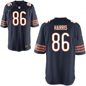 Youth Chicago Bears Nike Navy Game Jersey HARRIS#86
