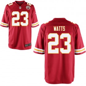Youth Kansas City Chiefs Nike Red Game Jersey WATTS#23