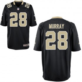 Youth New Orleans Saints Nike Black Game Jersey MURRAY#28