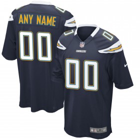 Youth Los Angeles Chargers Nike Navy Custom Game Jersey
