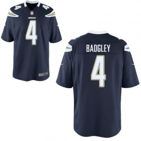 Youth Los Angeles Chargers Nike Navy Game Jersey BADGLEY#4