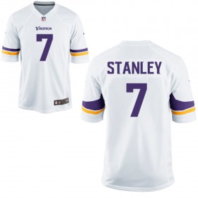 Nike Men's Minnesota Vikings White Game Jersey STANLEY#7