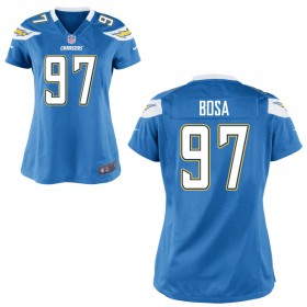 Women's Los Angeles Chargers Nike Light Blue Game Jersey BOSA#97
