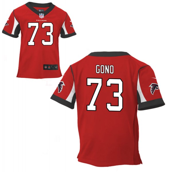 Preschool Atlanta Falcons Nike Red Team Color Game Jersey GONO#73