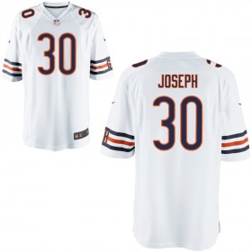 Nike Men's Chicago Bears Game White Jersey JOSEPH#30