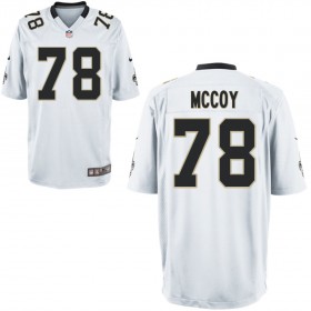 Nike Men's New Orleans Saints Game White Jersey MCCOY#78