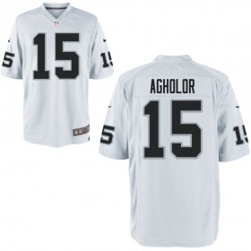 Nike Men's Las Vegas Raiders Game White Jersey AGHOLOR#15