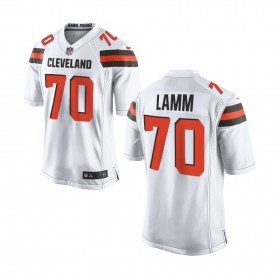 Nike Cleveland Browns Youth White Game Jersey LAMM#70
