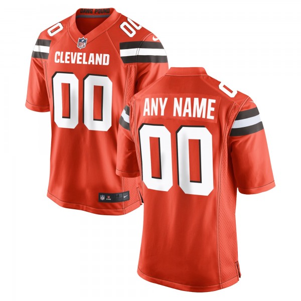 Nike Cleveland Browns No93 B.J. Goodson Orange Alternate Women's Stitched NFL 100th Season Vapor Untouchable Limited Jersey
