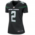 Women's New York Jets Nike Black Game Jersey Zach Wilson#2